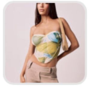 Tigermist underwire top